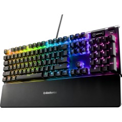 SteelSeries Apex 5 Hybrid Mechanical RGB Keyboard - Ultimate Gaming Performance with Customizable Illumination (5707119039123)